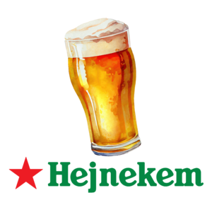 AIPolo - Hejnekem vicces Heineken korsó sör logo