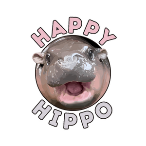 AIPolo - Happy Hippo Moo Deng mém bébi viziló